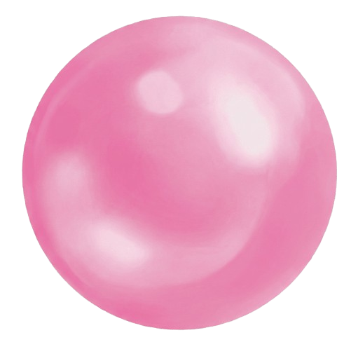 perfectly isolated pink bubble gum bubble with smooth clean edges no black residue or background soft realistic texture and highlights preserved centered transparent background look high quality